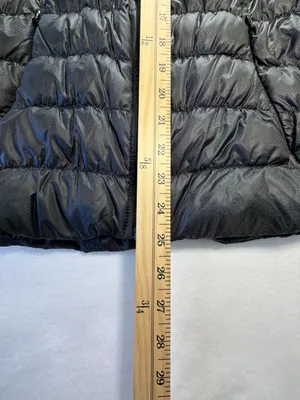 Athleta Puffer Vest Size S Black Quilted Down Winter Outerwear thumbnail 5
