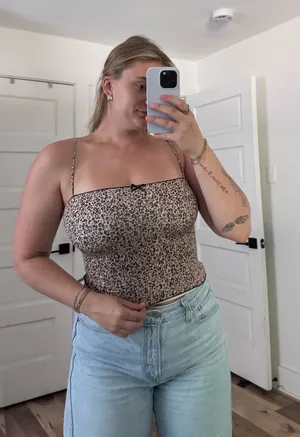 Bershka Leopard Tank thumbnail 1