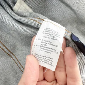 Madewell The Shrunken Stretch Jean Denim Jacket Classic Style Layering Blue S thumbnail 11