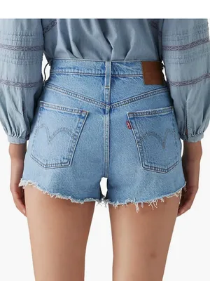 LEVI’S 501® Original High Waist Denim Cutoff Shorts size 30 thumbnail 2