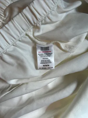Flora Nikrooz White Lace-Trim Sleep Set - Tank & Shorts, Medium NWOT thumbnail 5