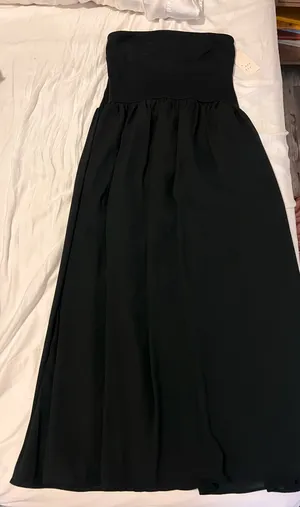 A New Day Black strapless elegant dress thumbnail 1