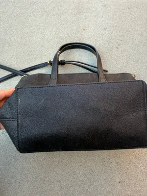 Kate Spade Black Glitter Leather Crossbody Shoulder Bag thumbnail 7