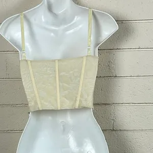 Tiger Mist Yellow Corset Top size S thumbnail 2