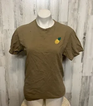Pineapple Tshirt Green Size M thumbnail 1
