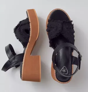 Nwt urban outfitters Rocket Dog Emily Platform Heel chunky heels shoe sandal 8.5 thumbnail 1