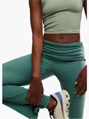 Free People Movement Aced It Flare | Size: L | Green thumbnail 2