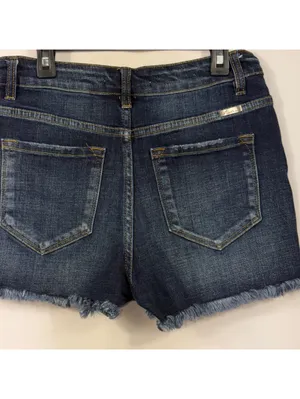 KanCan Distressed Denim Shorts Medium Frayed Hem thumbnail 6