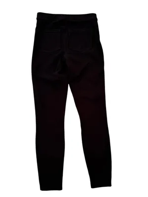 Spanx Tummy Control Jean-ish Cotton Twill Leggings Black Size S thumbnail 4