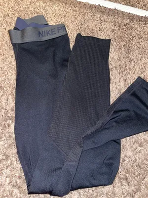 Nike Pro Leggings Black thumbnail 3