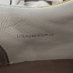 Diane Von Furstenberg Tess 9 Lace Up‎ Sneakers Gold & Red Stripe & Floral Design thumbnail 15