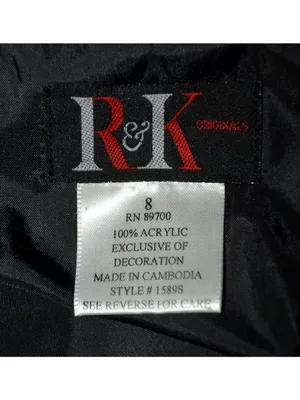 R&K Originals Womens 8 Plaid Jacket Navy Olive Acrylic Dark Academia Preppy thumbnail 10