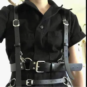 Black Harness Underbust Suspender O Ring Belt New thumbnail 2