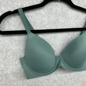 Aerie Real Free Full Coverage Bra 34B Sage Green Underwire thumbnail 3