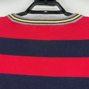 Brooks Brothers Y2K Womens Sweater Sz L Preppy Varsity Americana Stripe Academia thumbnail 6