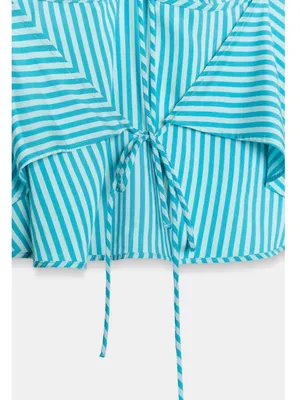 ZARA Striped Open Back Top thumbnail 10