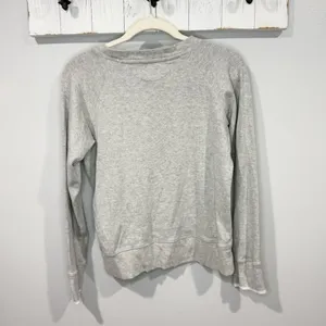 Faherty Legend Crew Sweater Light Heather Gray Size XS thumbnail 5