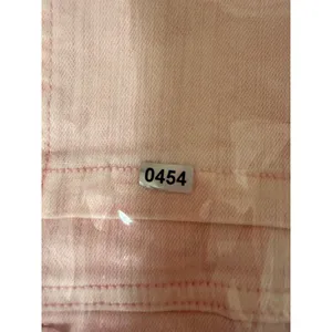 Vervet Pink Cropped Jeans Button Fly‎ Patch Pocket Raw Hem Barbiecore 24 thumbnail 7