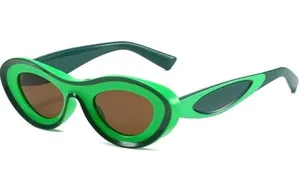 Y2K Neon Galaxy Round Lens Sunglasses thumbnail 5