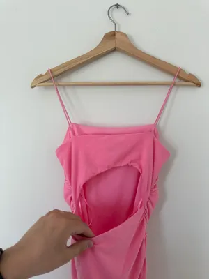 Sky to Moon Pink Mini Dress thumbnail 11