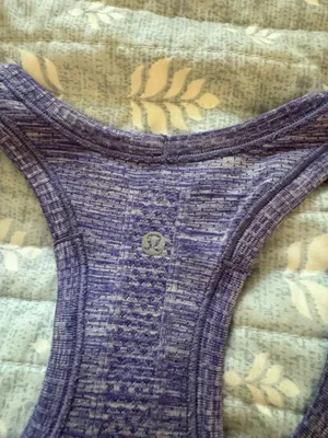 Lululemon purple swiftly tech tank top thumbnail 3