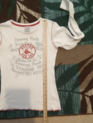 Majestic Boston Red Sox Thermal Layer Fenway Park MLB Sports Coquette Womens thumbnail 8