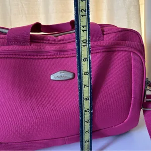 Ricardo Beverly Hills Magenta Crossbody Tote Laptop Purse Bag for Women thumbnail 7