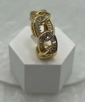 Adjustable women Ring Gold thumbnail 1