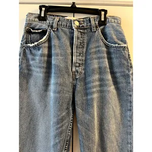 Reformation Cynthia High Relaxed Jean San Lucas wash Blue Jeans Size 27 thumbnail 4