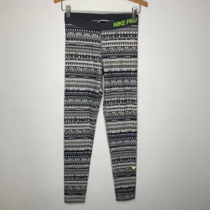 Nike pro‎ dri-fit tights size medium thumbnail 2