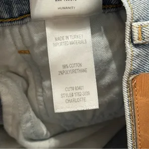 Citizens of Humanity Women’s Size 27 Light Blue Wash Charlotte Cropped Jeans thumbnail 8