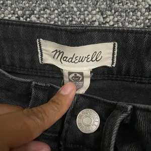 Madewell Black Jean Shorts thumbnail 6