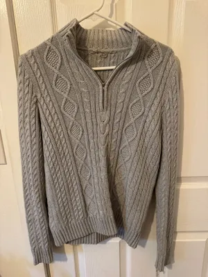 Knit sweater Gray thumbnail 1