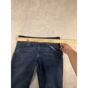 Hudson Gray Hudson Jeans Women's Size 31 Blue Collin Low Rise Skinny Button Flap thumbnail 9