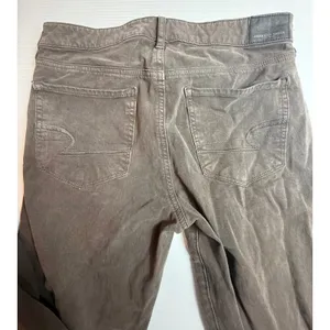 American Eagle Super Stretch X Jegging Pants Women's Size 8‎ Short Gray thumbnail 8