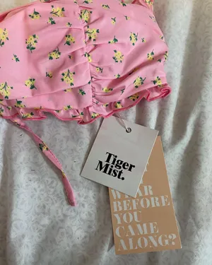 Tiger Mist BNWT  pink floral top thumbnail 4