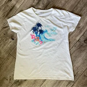 Vintage late 1990s Fiji Islands t-shirt thumbnail 1