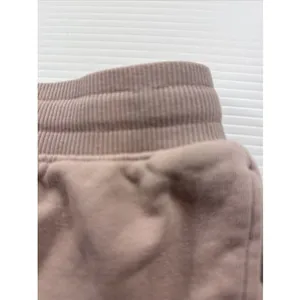 YoungLA Women's Draw String Sweat Shorts Light Pink XL 1.5" Inseam Flawed thumbnail 8