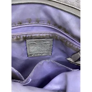 Coach Classic Off White Leather Shoulder Bag thumbnail 7