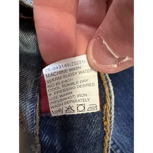 Vintage 90’s Lawman Western Slim Fit Straight‎ Leg Dark Blue Denim Jeans Size 1 thumbnail 12