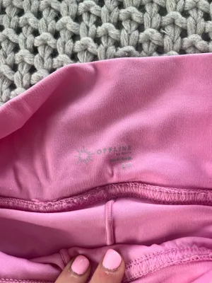 Aerie Pink Offline Pleated Skirt thumbnail 2