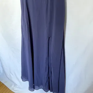Kennedy Blue indigo full length maxi dress women's size 6 formal‎ bridesmaid thumbnail 3