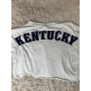 Victoria's Secret PINK Kentucky Wildcats Sequin Crop Long‎ Sleeve Shirt thumbnail 3