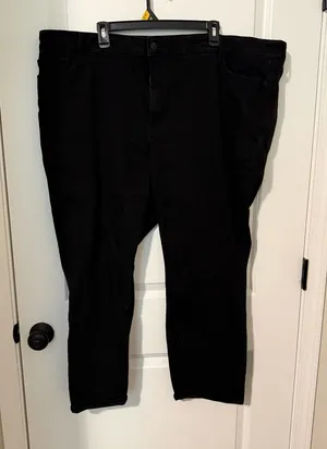 Old Navy Plus‎ Size Black Jeans #27 thumbnail 1
