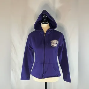 GTM Sportswear Kansas State Wildcats Full Zip Women’s Hooded Sweatshirt thumbnail 7