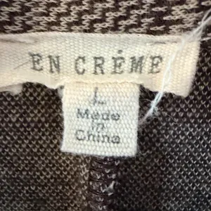 En crème long blazer size L soft‎ tan and brown thumbnail 4