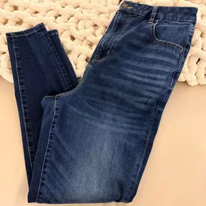 American Eagle Curvy Highest Rise Jegging Size 16R Blue thumbnail 2