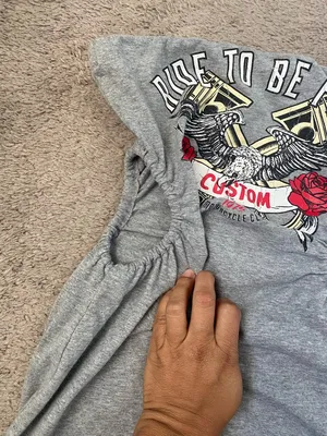 Gray Graphic Strapless Women’s Dress with Red Rose Detail thumbnail 4