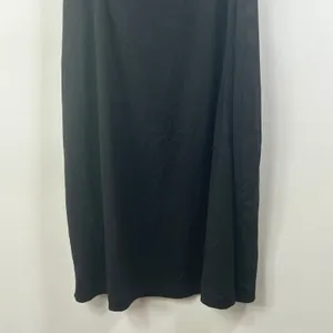Lauren Ralph Lauren Black Slip Dress XL Spaghetti Strap Scoop Neck thumbnail 4