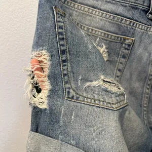 Anine Bing Size-M Ladies‎ Boyfriend Denim Shorts Distressed thumbnail 10
